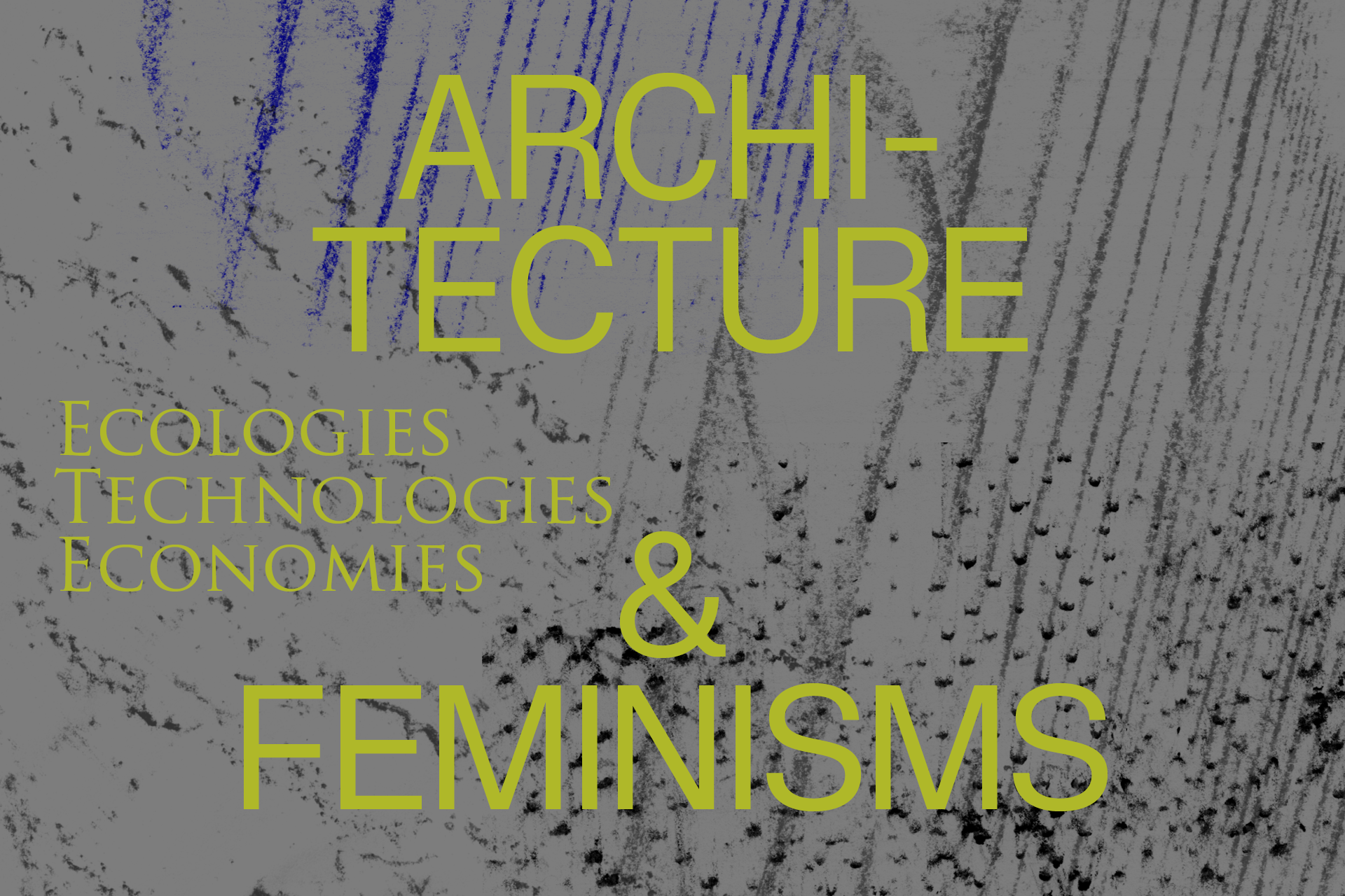 Sara Kaaman Architecture & Feminisms – conference identity